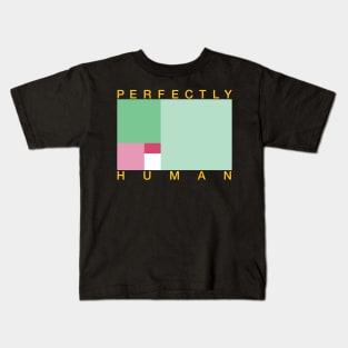 Perfectly Human - Abrosexual Pride Flag T-Shirt Kids T-Shirt